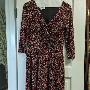 Kasper print dress